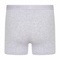 2 pack Beeren Heren boxershort Roger Melee Grijs