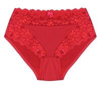 6-Pack J&amp;C Dames tailleslip met kant H805 Mix