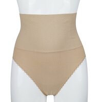 J&amp;C Dames corrigerende string W3235 Huid