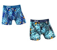2-pack Heren Boxershorts H251 J&amp;C katoen geprint 