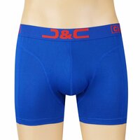 4485 3-pack polyamide/microfiber Heren boxershorts Marine/Blauw/Grijs