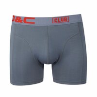 4485 3-pack polyamide/microfiber Heren boxershorts Marine/Blauw/Grijs