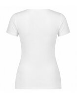 5-PACK BEEREN DAMES T-SHIRT MET O-HALS EN KORTE MOUW M3000 WIT