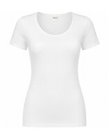 10-PACK BEEREN DAMES T-SHIRT MET O-HALS EN KORTE MOUW M3000 WIT