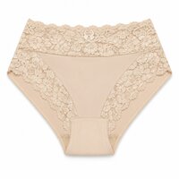 6-Pack J&amp;C Dames tailleslip met kant H805 Mix