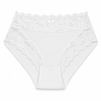 6-Pack J&amp;C Dames tailleslip met kant H805 Mix