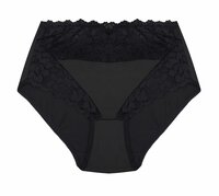3-Pack J&amp;C Dames tailleslip met kant H805 Wit/Zwart/Rood