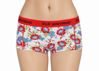 2-pack Dames Hipster Rood+Paars J&amp;C