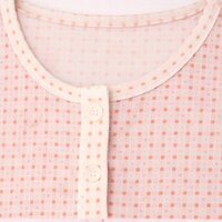 Dames nachthemd 100% katoen van Eskimo Roze