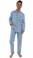 Flanellen heren pyjama&nbsp; Art. 441147 Blue