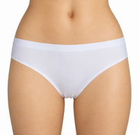 6-pack J&amp;C Naadloze dames string 1701 Wit