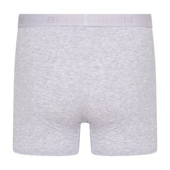 2 pack Beeren Heren boxershort Roger Melee Grijs