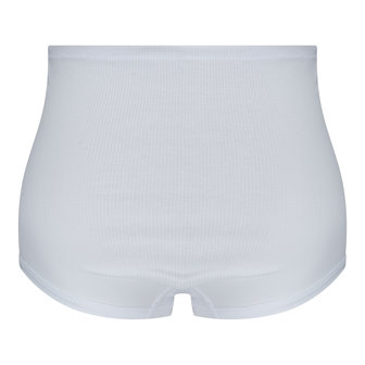 2 pack Beeren dames slip 2x2 rib Startex Wit