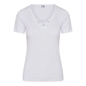 Beeren Dames shirt met K.M. Beatrix M3000 Wit