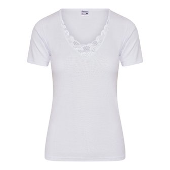 Beeren Dames shirt met K.M. Beatrix M3000 Wit