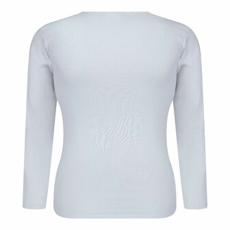Beeren Dames shirt met L.M. M3000 Wit