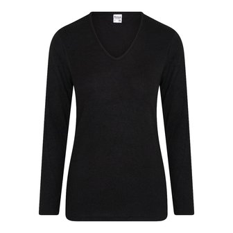 Beeren Thermo dames shirt met L.M. Zwart
