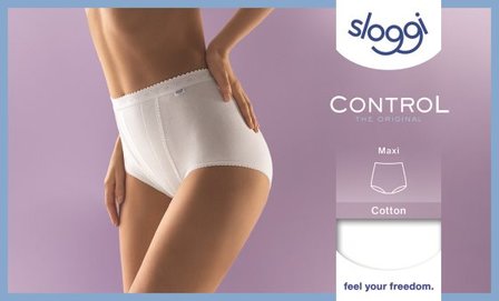 Sloggi Dames corrigerende slip Control Maxi Cream
