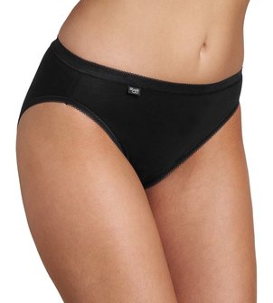 Sloggi Dames slip Basic+ Tai Zwart