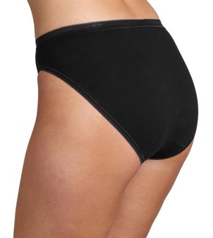 Sloggi Dames slip Basic+ Tai Zwart