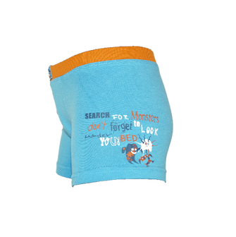 Active Plus Jongens boxershort Lichtblauw/Oranje