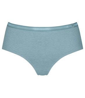 Sloggi Dames Mid Waist Pantyslip Serenity Blue Lake