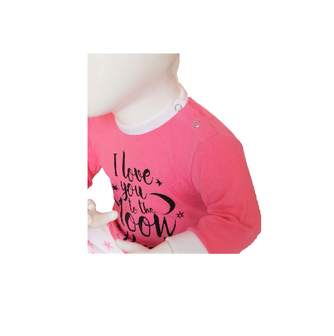 Beeren Baby pyjama &quot;To the Moon&quot; Roze