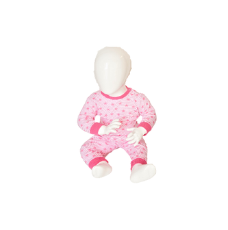 Beeren Baby pyjama M3000 Star Roze