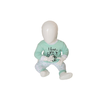 Beeren Baby pyjama &quot;To the Moon&quot; Mint