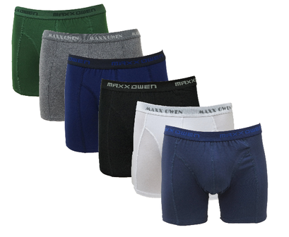 Maxx Owen 6-pack heren boxershorts mix