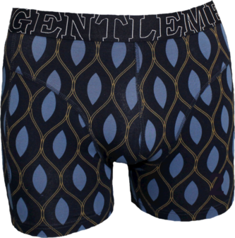 Gentlemen Heren boxershort Marine Druppels