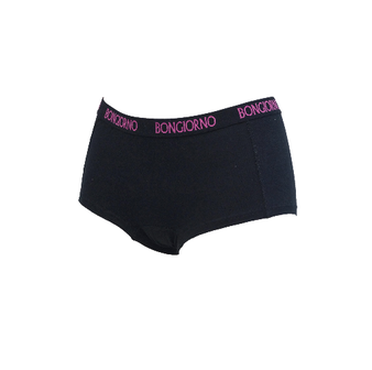 Bon Giorno 2-Pack Dames shorts Zwart