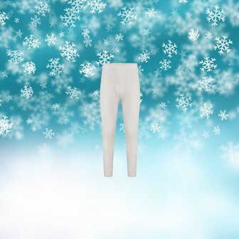 Beeren Thermo heren pantalon met gulp Wolwit