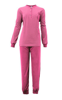 Lunatex Katoenen dames pyjama Cyclaam