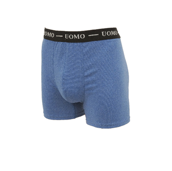 UOMO 3-Pack Heren boxershorts Melee Blauw