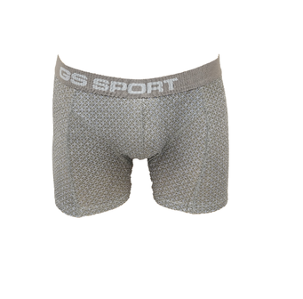 GS Sport Heren boxershort Taupe cirkels