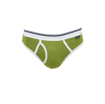 Gino Santi Sport 3-pack Jongens slips met gulp Groen