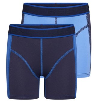 Beeren 2-Pack Mix&amp;Match  Jongens boxershorts Blauw/D.Blauw