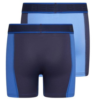 Beeren 2-Pack Mix&amp;Match  Jongens boxershorts Blauw/D.Blauw