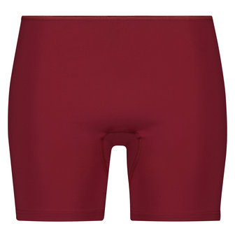 Beeren Dames short Elegance met lange pijp Donkerrood