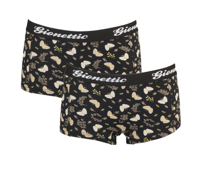 Gionettic 2-Pack Dames shorts Butterfly