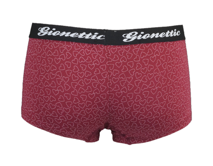 Gionettic 2-Pack Dames shorts Hearts