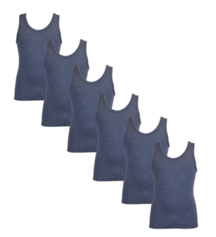 6-pack Jongens Singlets (Hemden) Beeren Young 