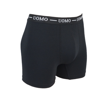 UOMO 3-Pack Heren boxershorts Zwart