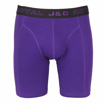 4-PACK LUXE EN ELASTISCHE HERENBOXERSHORT J&amp;C MET LANGE PIJPEN