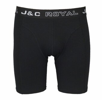 4-PACK LUXE EN ELASTISCHE HERENBOXERSHORT J&amp;C MET LANGE PIJPEN