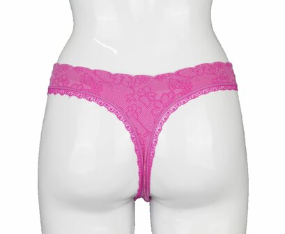 4-pack Dames string J&amp;C met print 