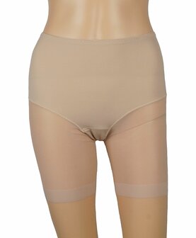 Dames tailleslip J&amp;C met lange pijp licht corrigerend invisible Huid