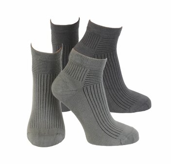 2-Pack Naadloze Bamboe Bikersocks 