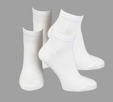 2-Pack Naadloze Bamboe Bikersocks 